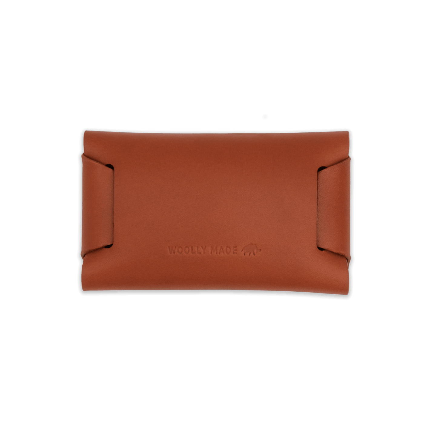 Business Card Holder Brown Back Shot.