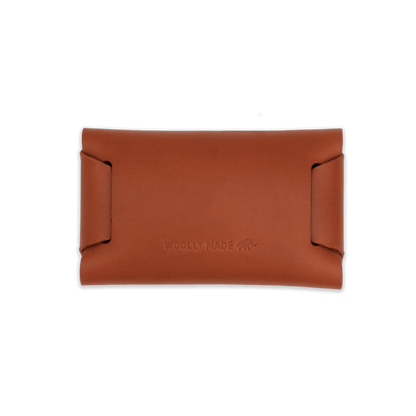 Business Card Holder Brown Back Shot.
