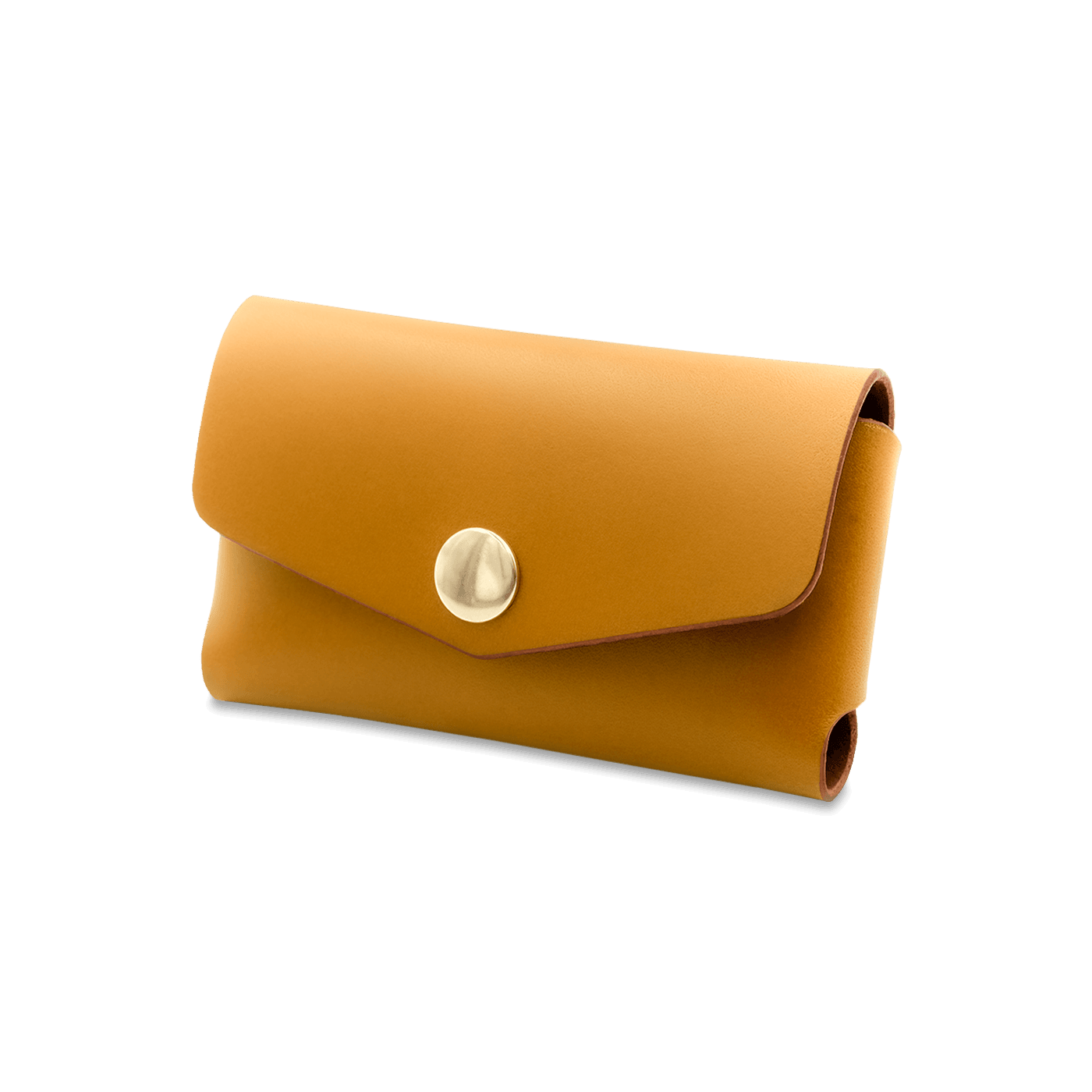 Business Card Holder in Gold.