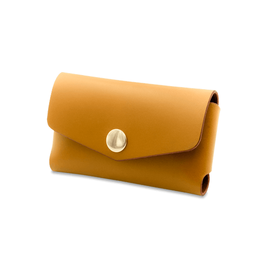 Business Card Holder in Gold.