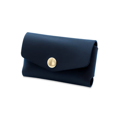 Business Card Holder in navy.