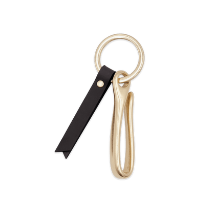 FishHook Keychain in Black