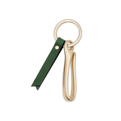 FishHook Keychain in Green