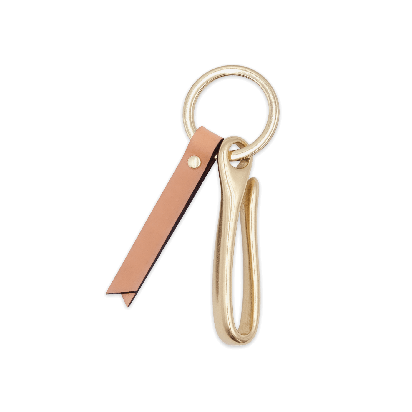 FishHook Keychain in Natural