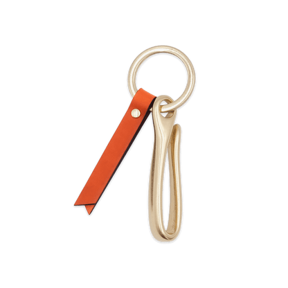 FishHook Keychain in Orange