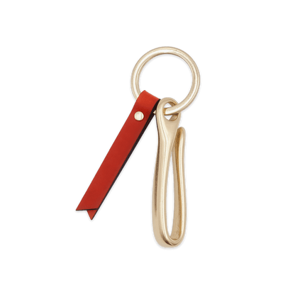 FishHook Keychain in Red