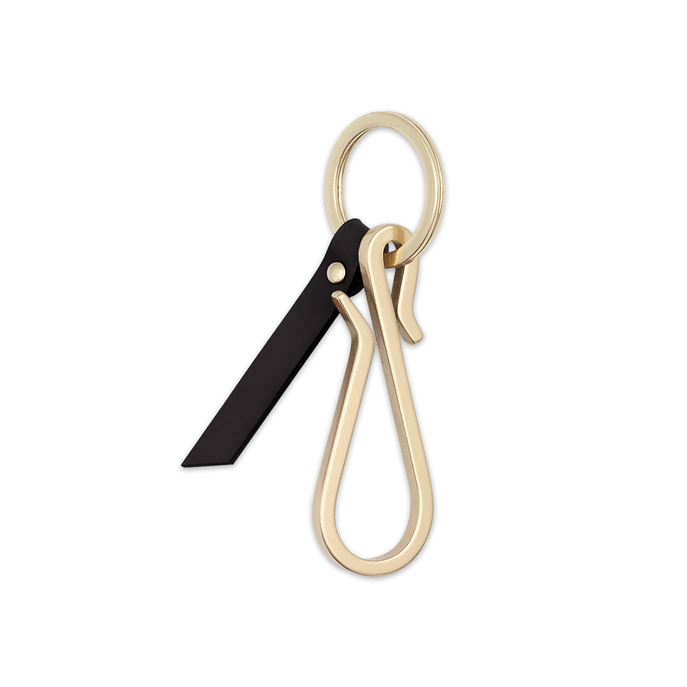 Hairpin Keychain in Black