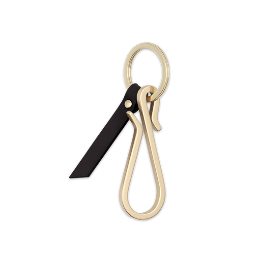 Hairpin Keychain in Black
