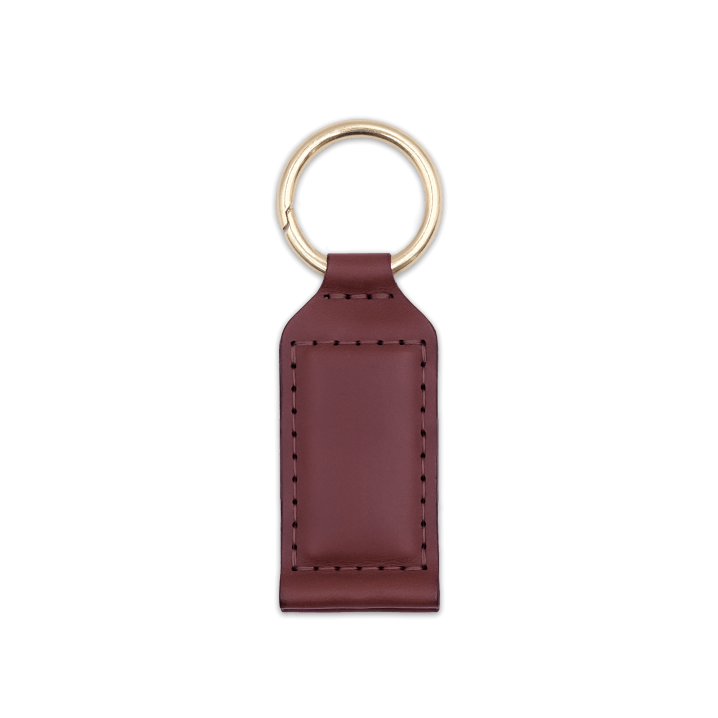 Hat Clip in burgundy.