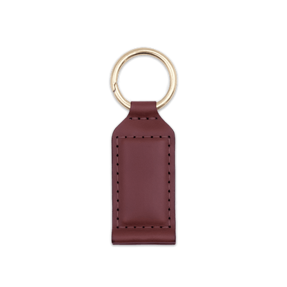 Hat Clip in burgundy.