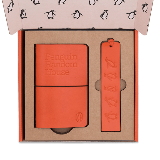 Home & Office Kit Pocket Journal and Tassle Bookmark in a customized box.