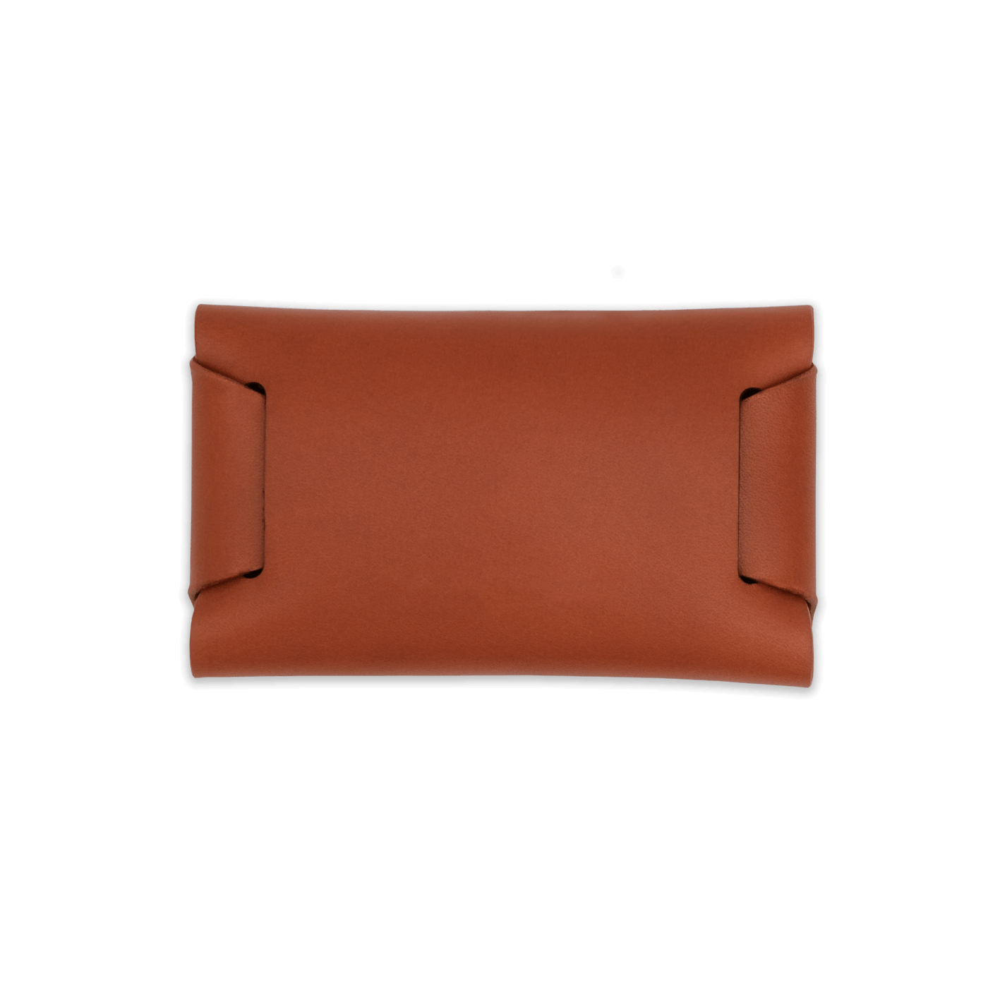 Business Card Holder in brown leather.