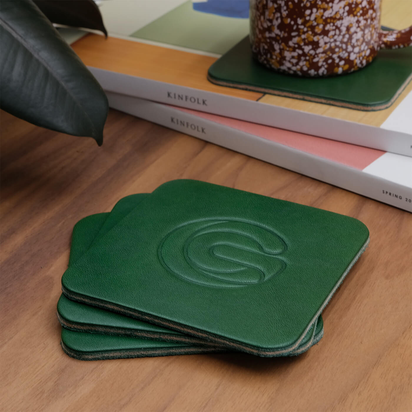Green Square Coaster Lifestyle.