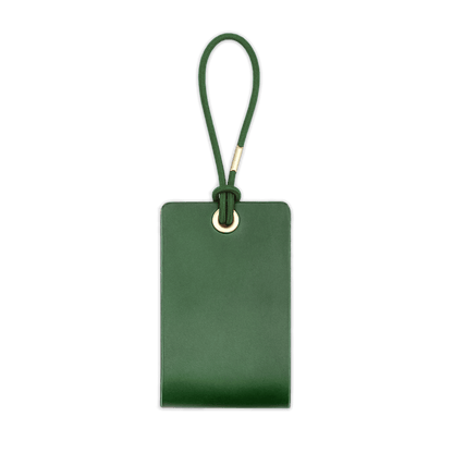 Standard Luggage Tag in Green.