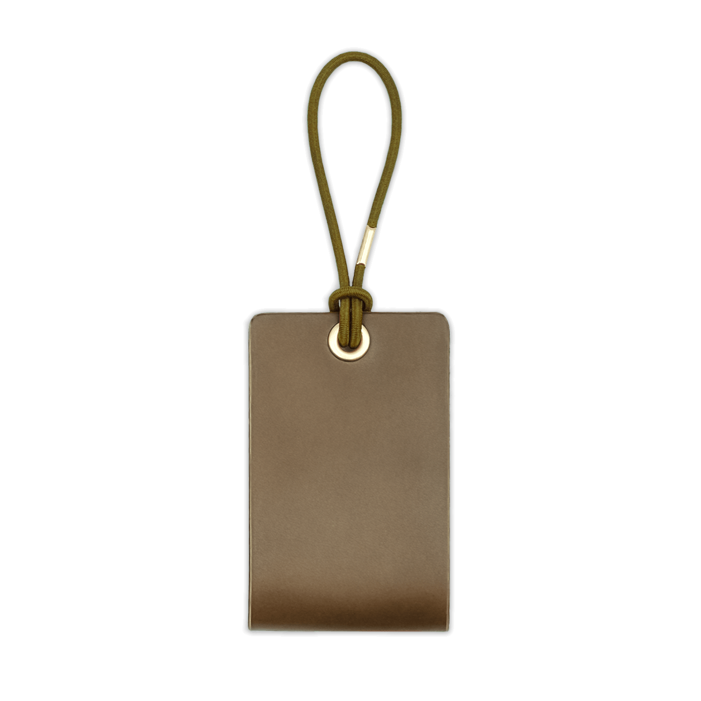 Standard Luggage Tag in Olive.