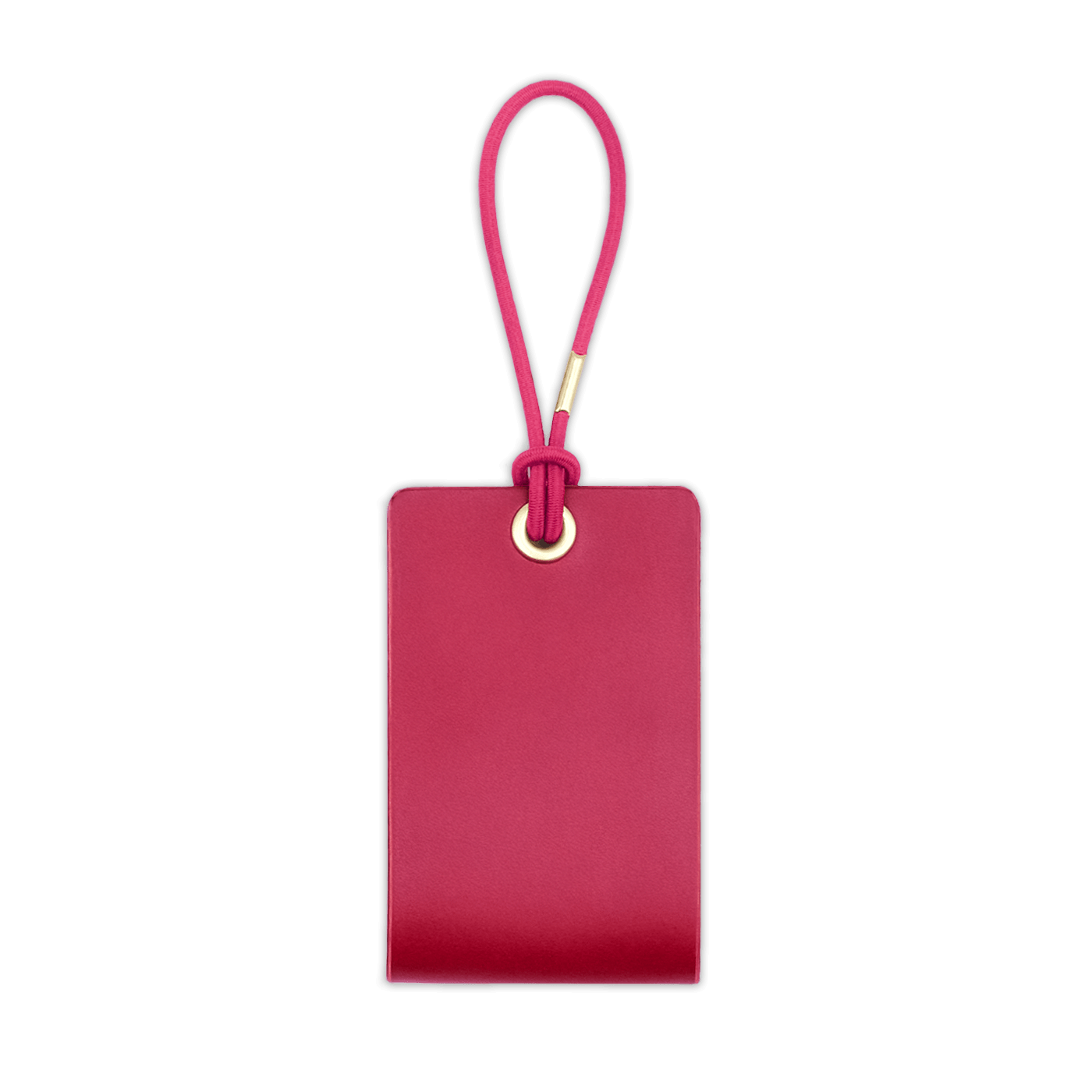 Standard Luggage Tag in Pink.