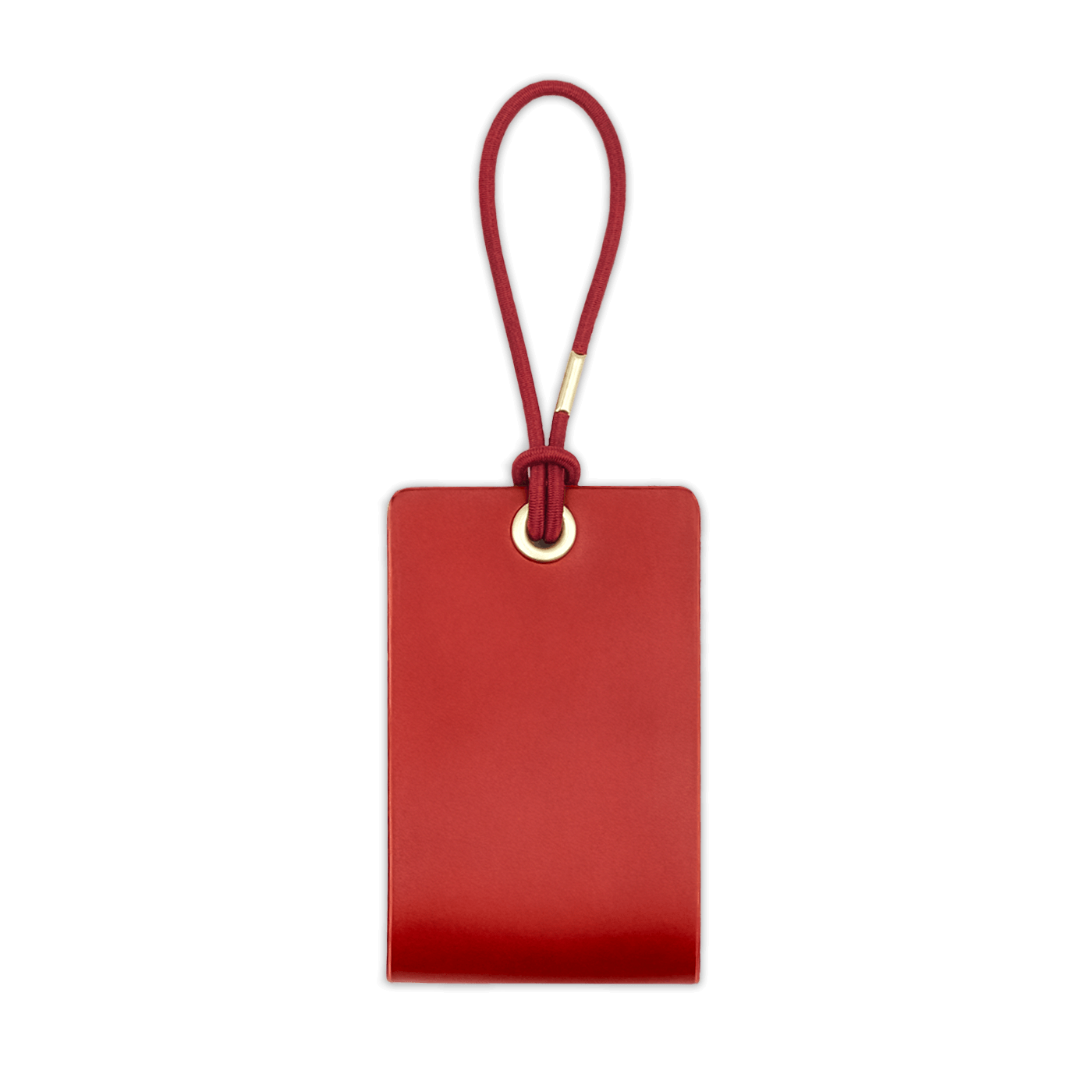 Standard Luggage Tag in Red.