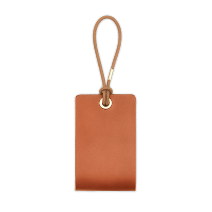 Standard Luggage Tag in Tan.
