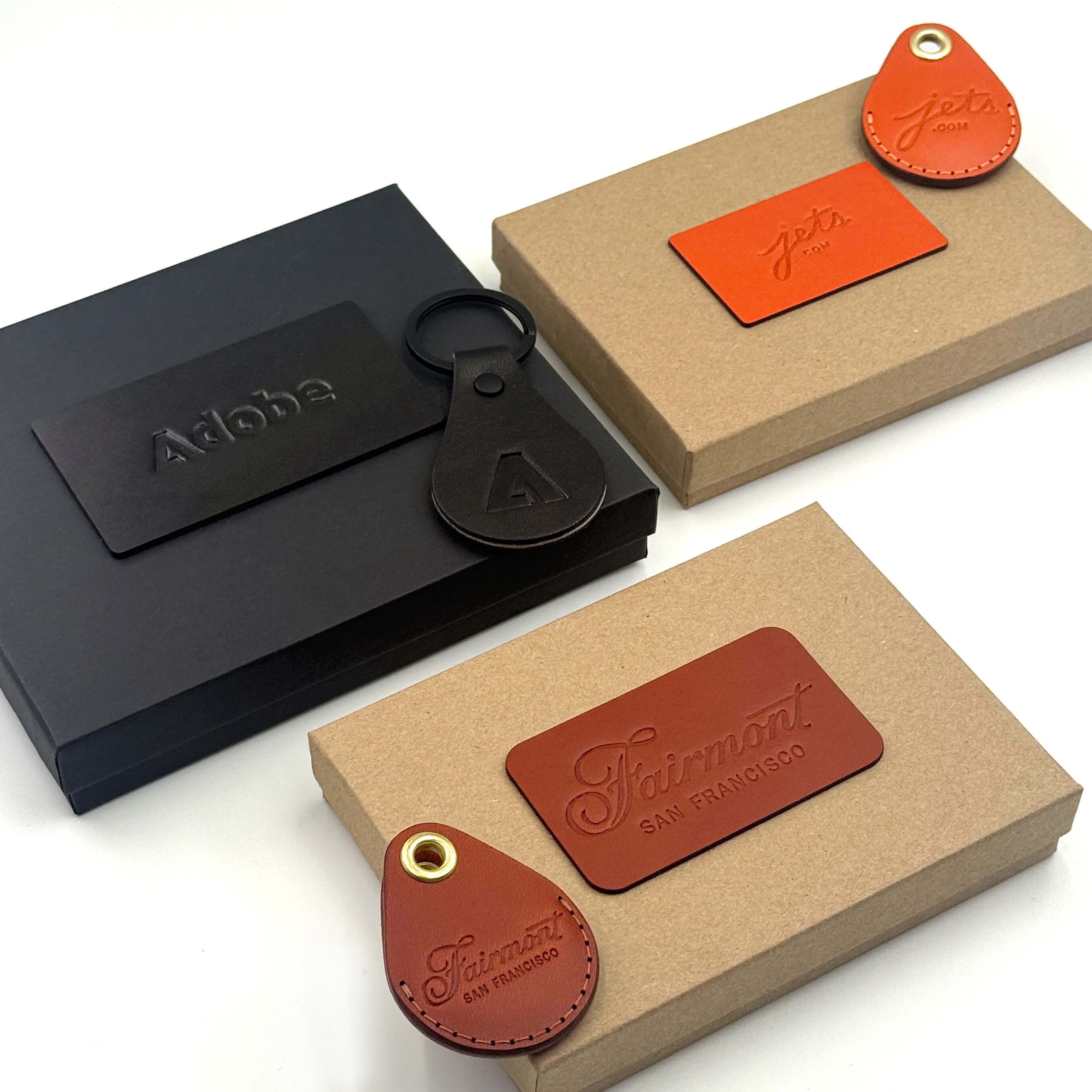 Branded Gift Boxes like Jets.com or Adobe or Fairmont San Francisco