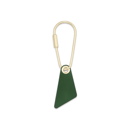 Teardrop Keychain in Green