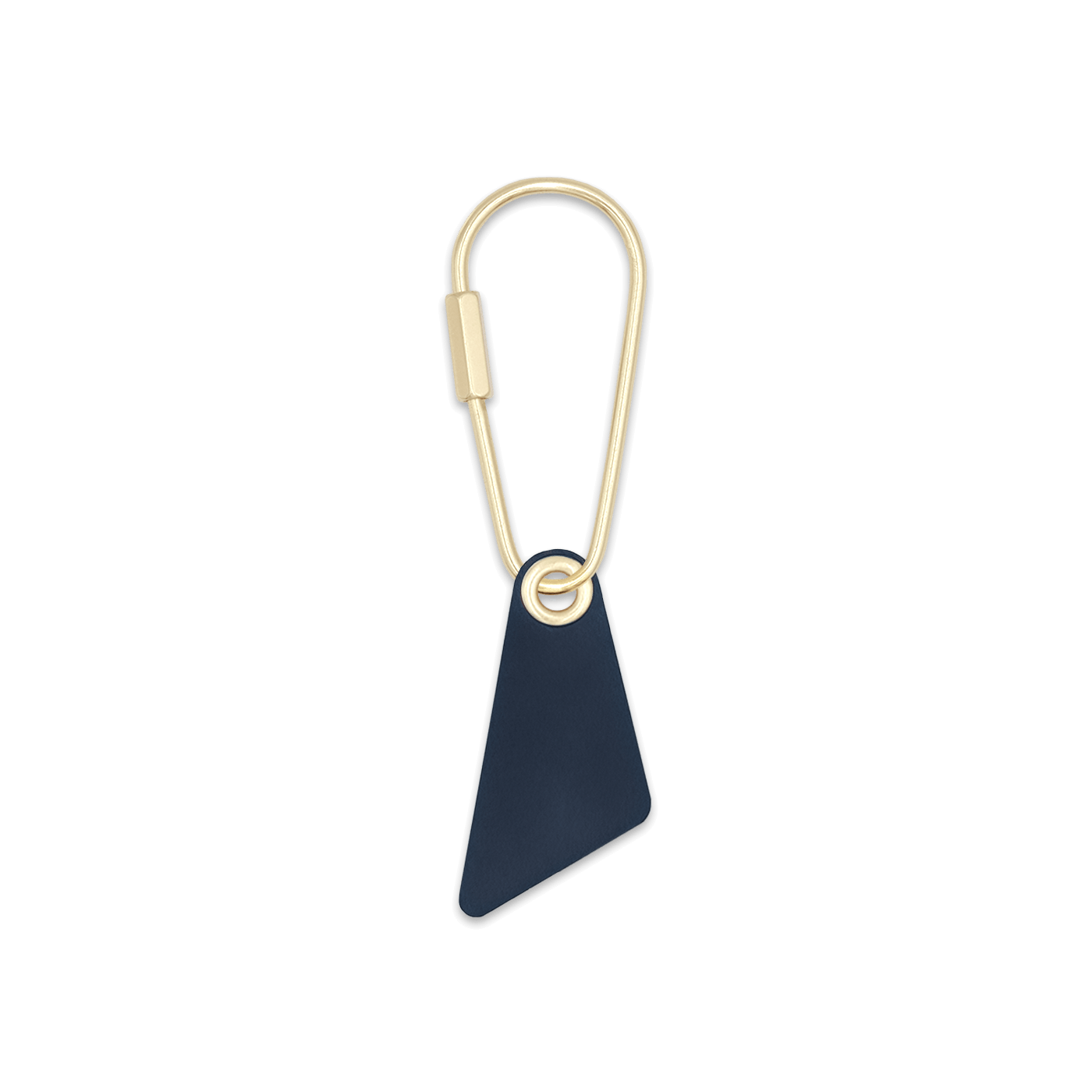 Teardrop Keychain in Navy
