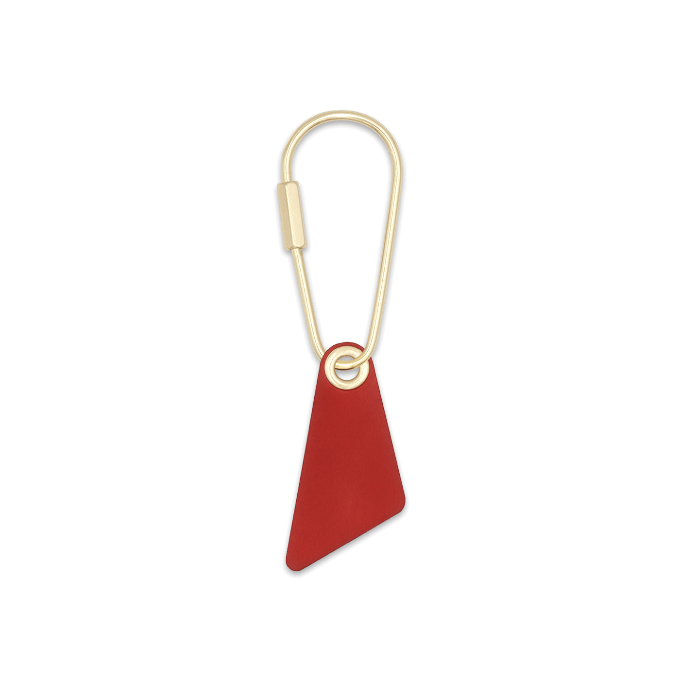 Teardrop Keychain in Red