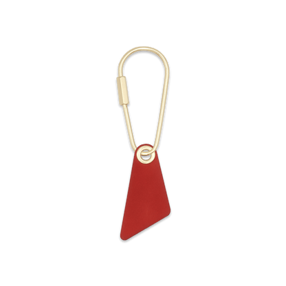 Teardrop Keychain in Red